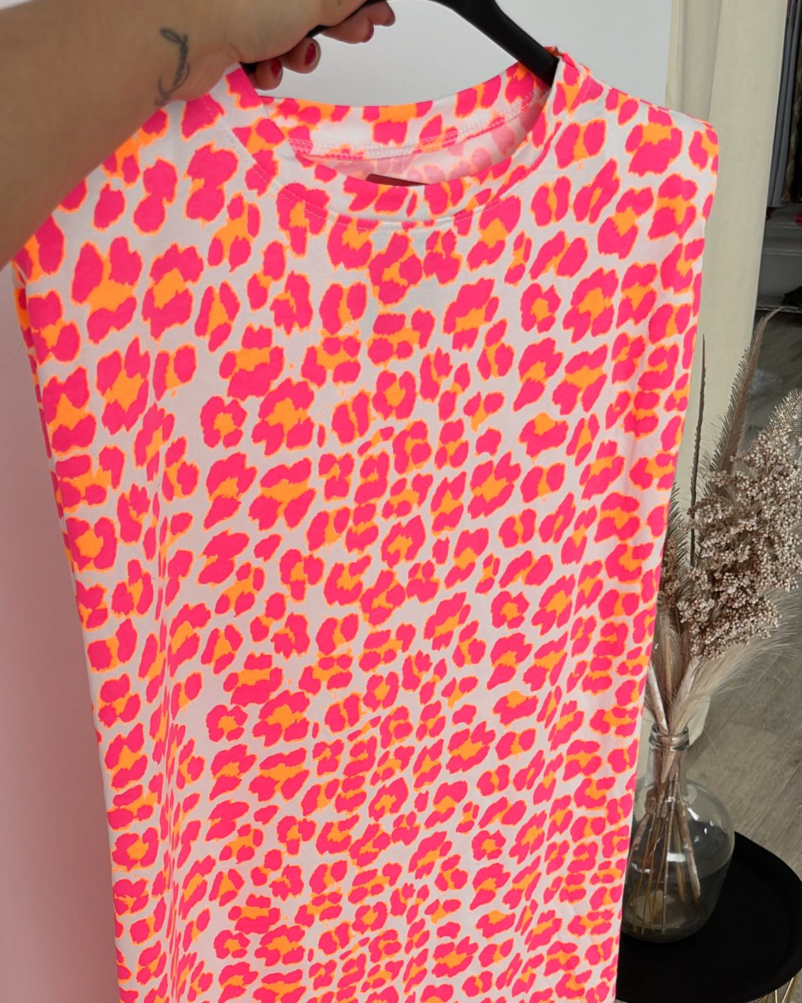Vestido FELINA(Talla única, desde una 36 hasta una 44 aprox)