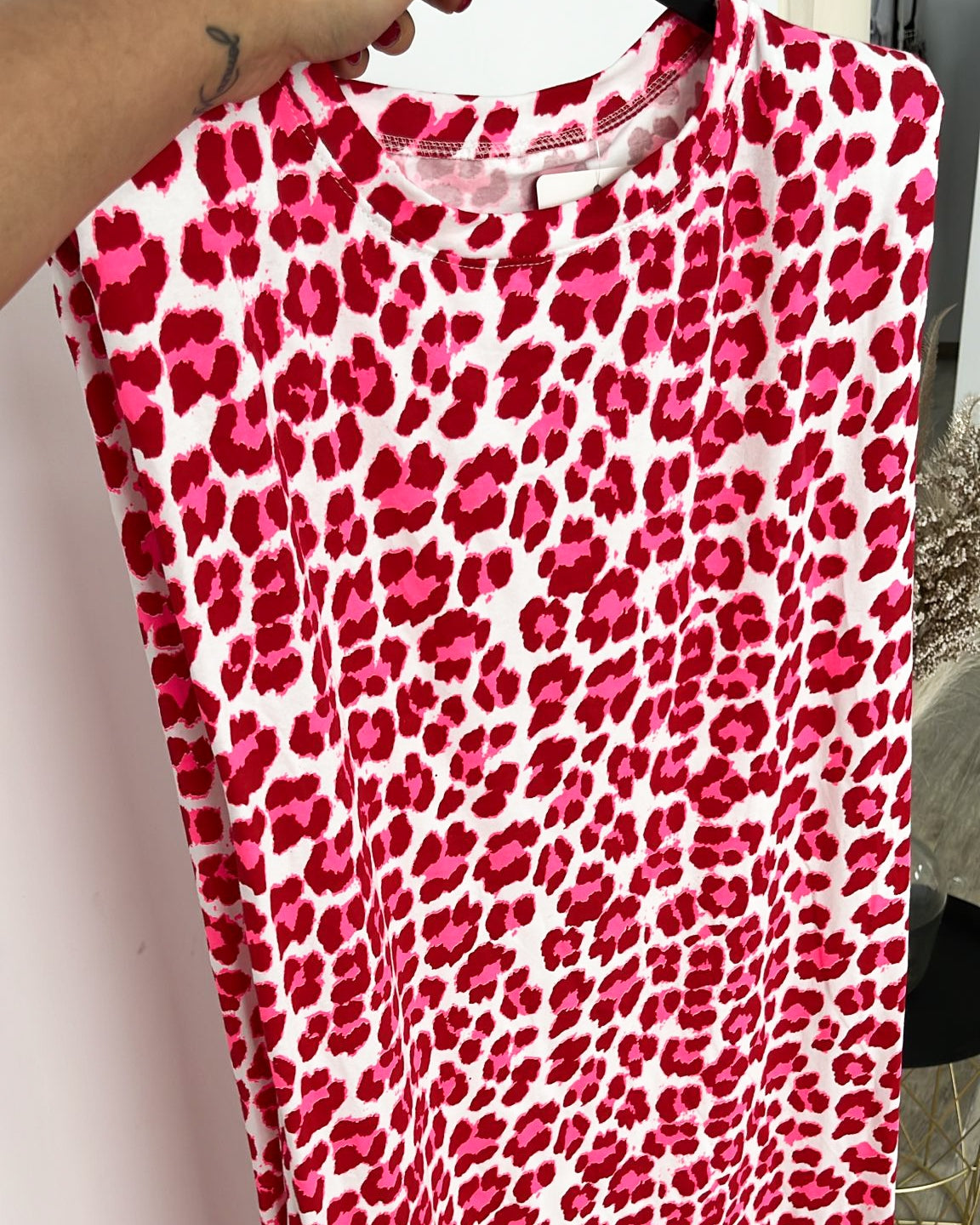 Vestido FELINA(Talla única, desde una 36 hasta una 44 aprox)