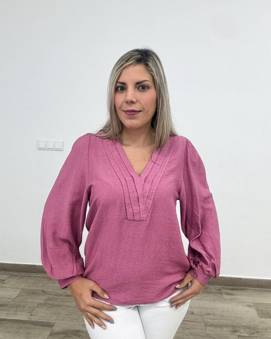 Blusa ABRIL (Talla única va desde la 36 hasta la 40 aprox)